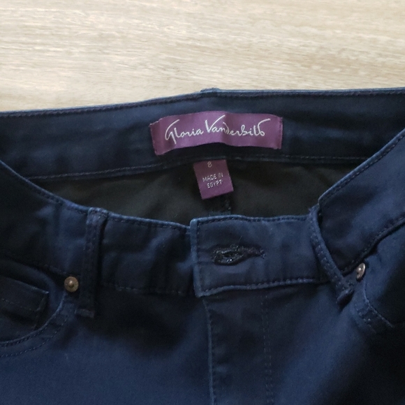 🍁Gloria Vanderbuilt Size 8 Skinny Jeans - Picture 1 of 6